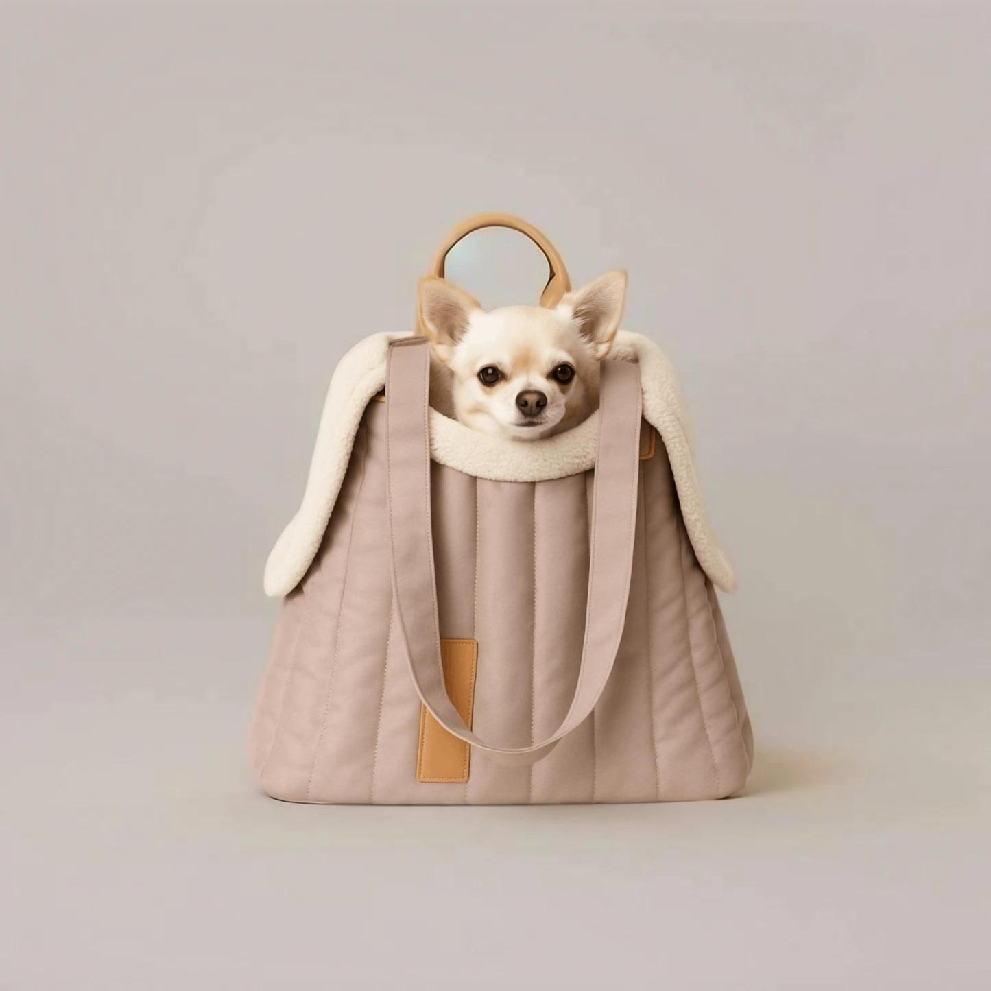 2 - Bag - Dog & cat bag - Sac de transport matelassé avec doublure polaire
