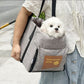 5 - Bag for dog - Sac de transport gris pour petit chien – Compact, doux et pratique au quotidien